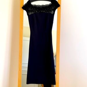 Preowned classic black Chiara Boni dress US 2